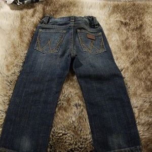 Wrangler Toddler size 3t slim straight jeans